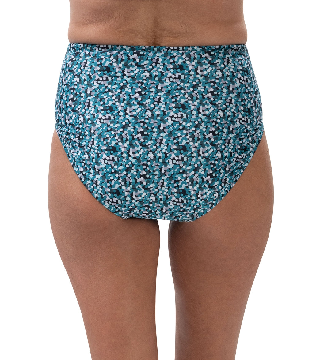 Dolfin Aquashape Women's Printed High Waisted Bikini Bottom