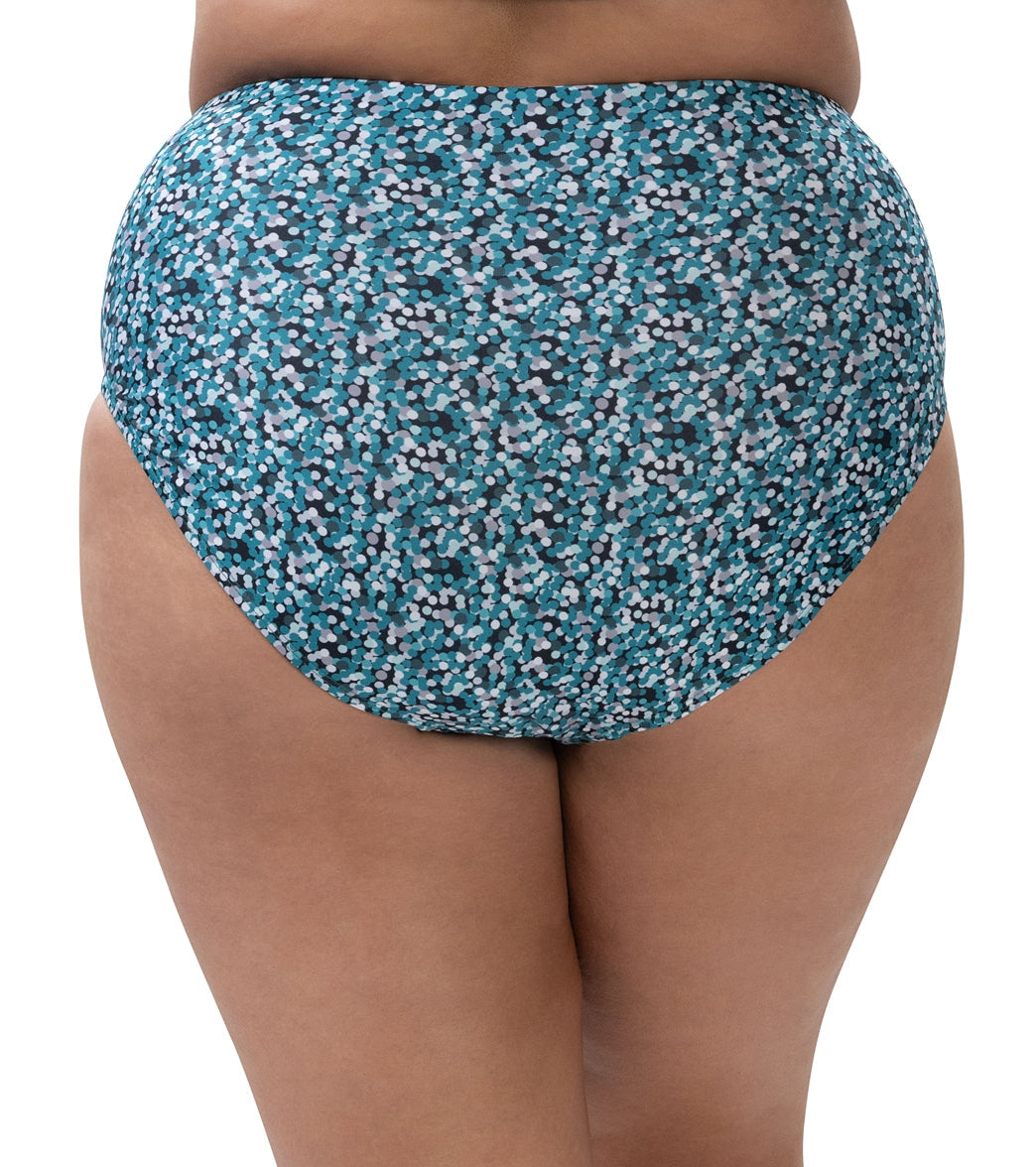 Dolfin Aquashape Women's Printed High Waisted Bikini Bottom