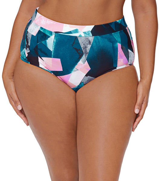 Raisins Women's Art District Island Plus Size Bikini Bottom