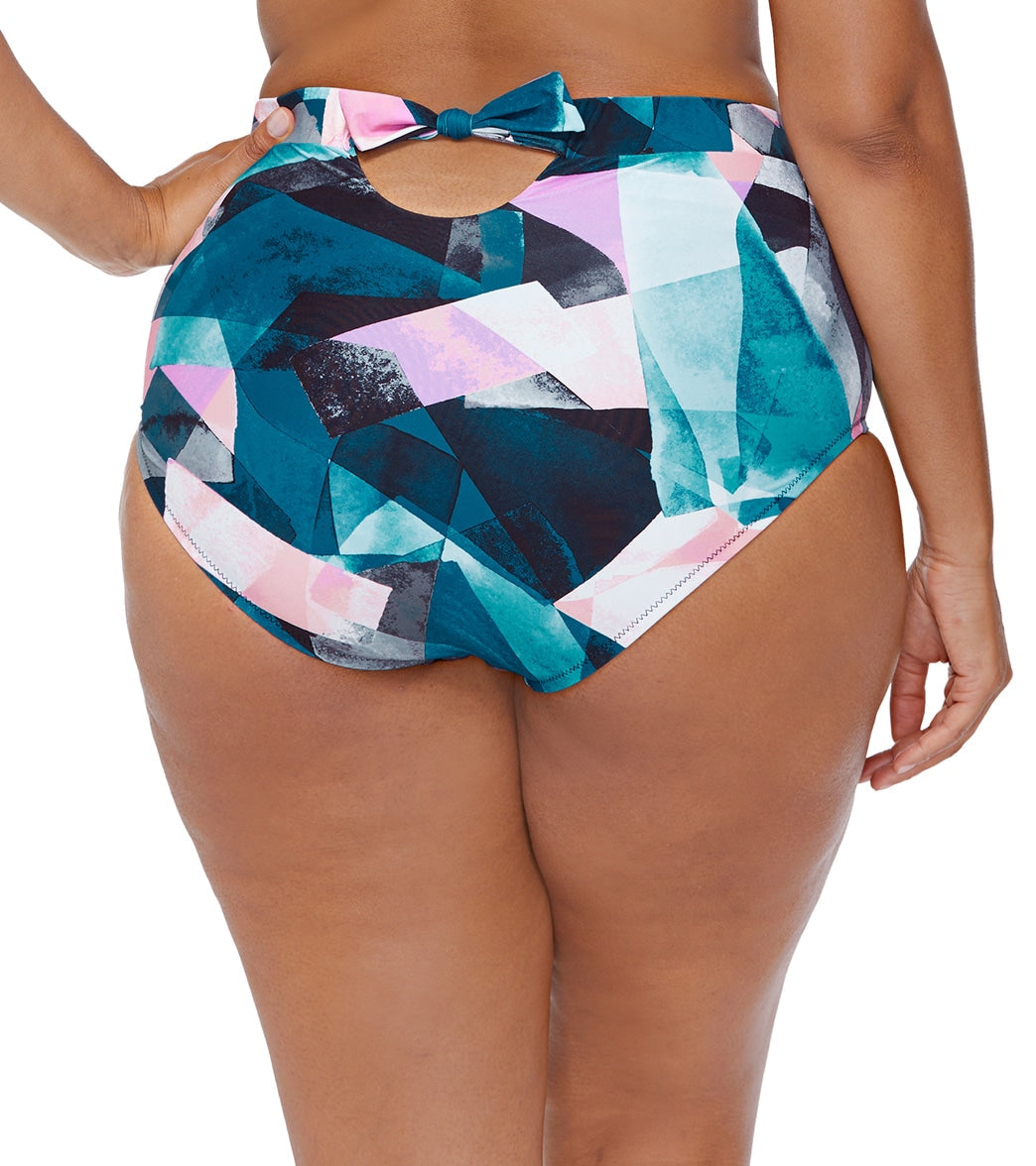 Raisins Women's Art District Island Plus Size Bikini Bottom
