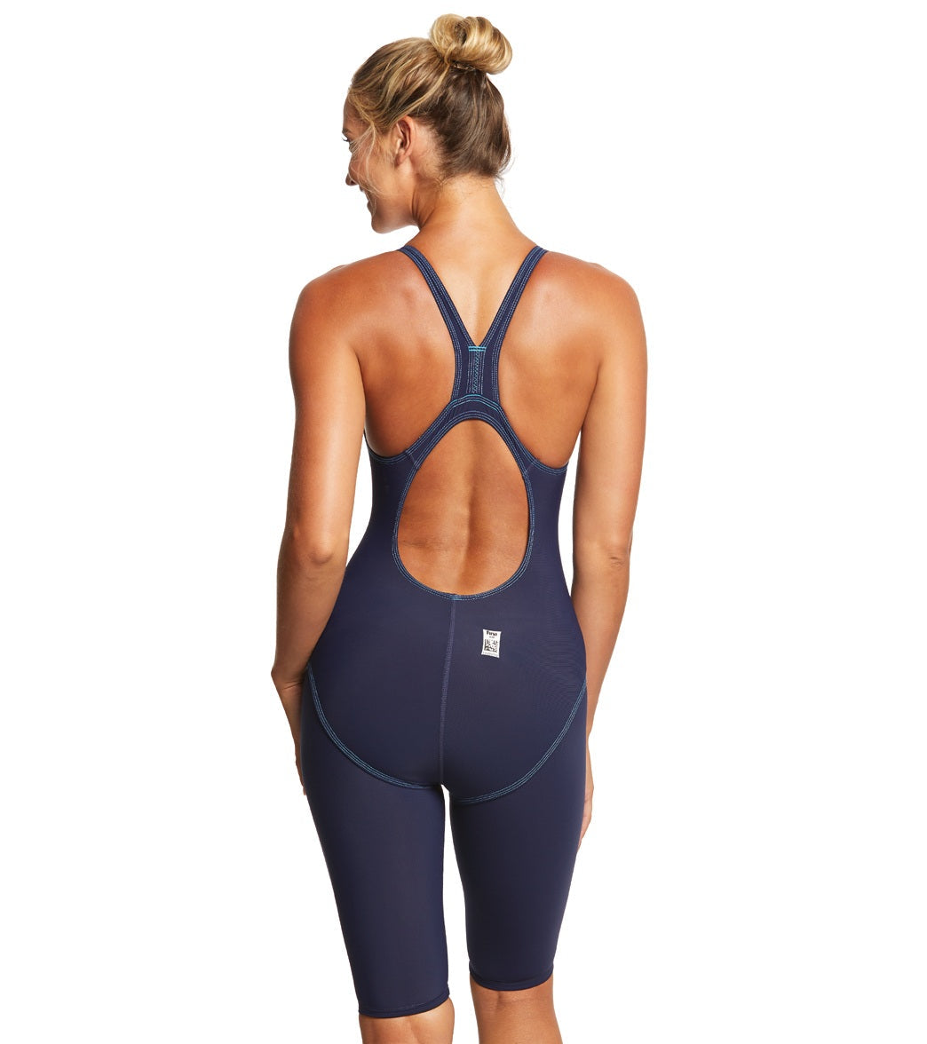 TYR Women's Thresher Open Back Tech Suit Swimsuit