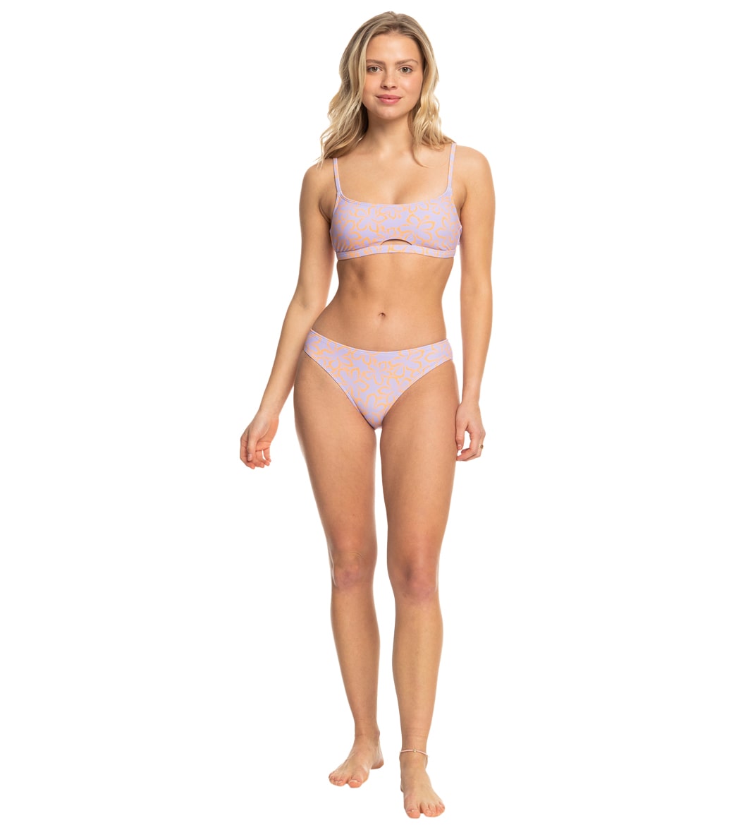 Roxy Women's Hawaiian Heat Bralette Bikini Top