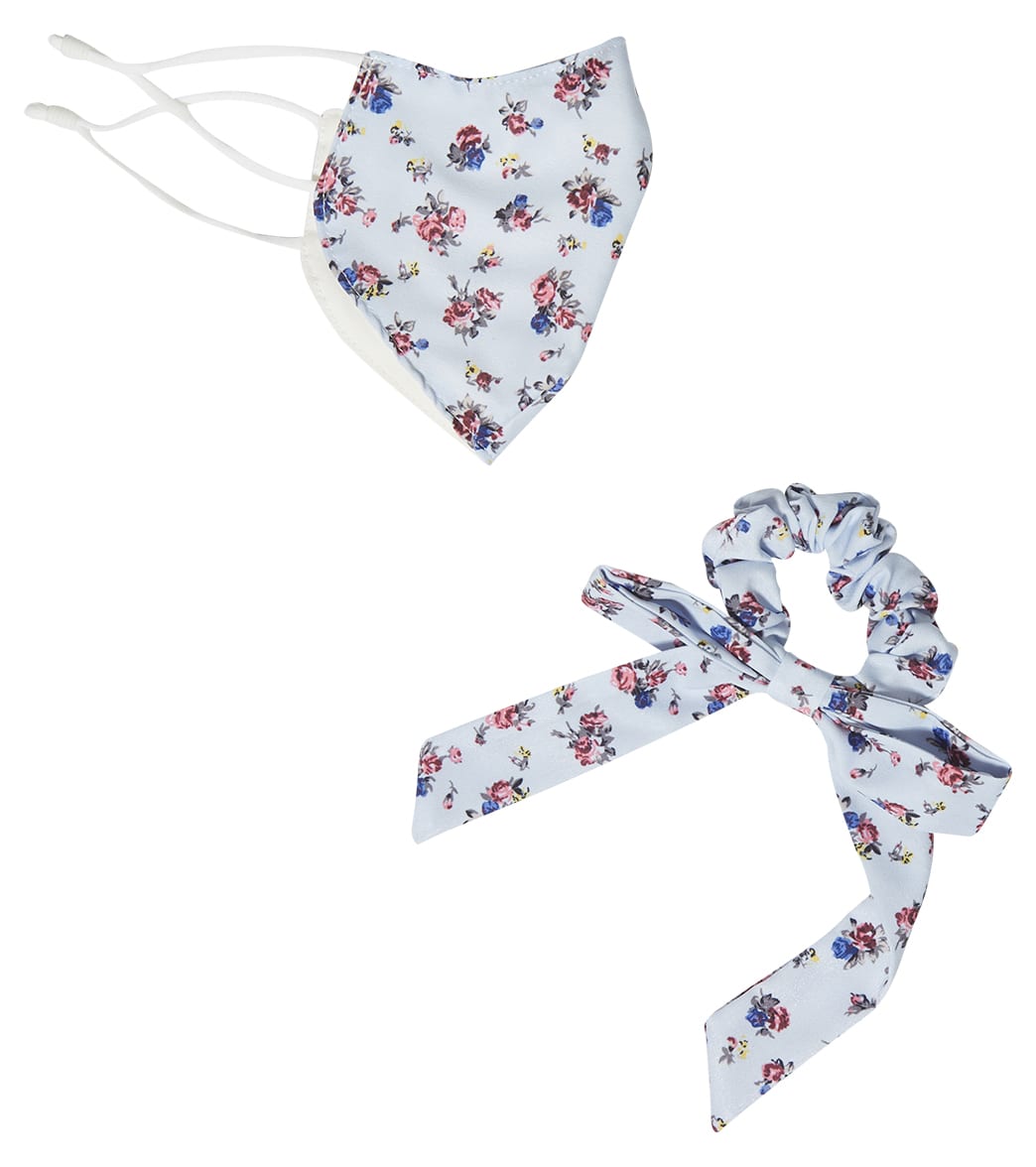 Free People Floral Mask and Scrunchie Set