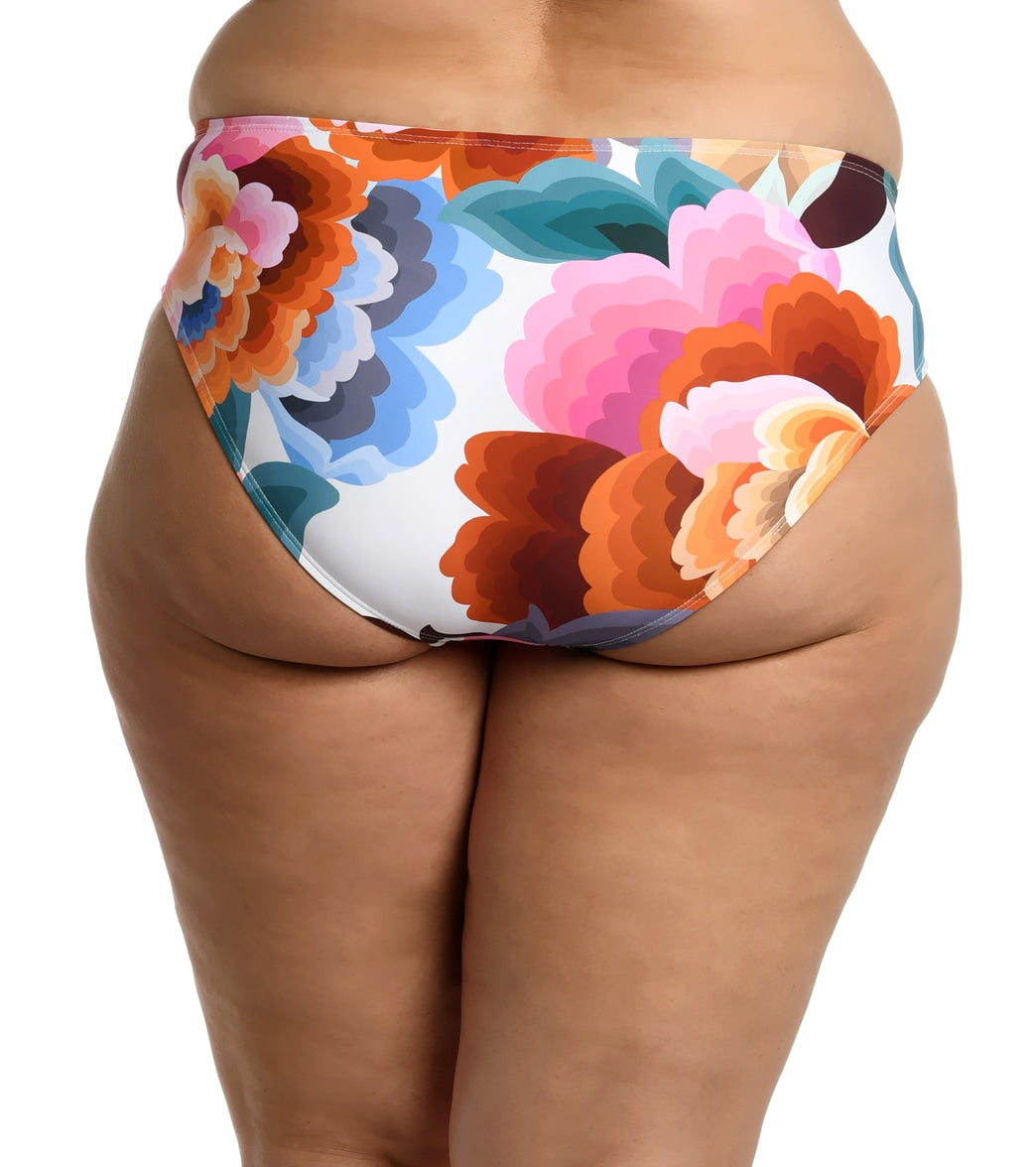 La Blanca Women's Plus Floral Rhythm Bikini Bottom