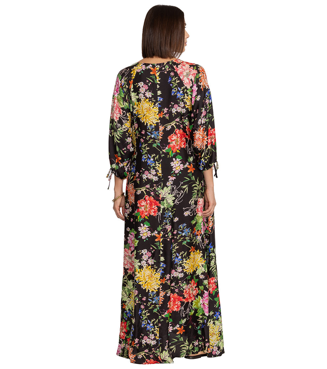 Johnny Was Women's Metalli Mix Long Dress