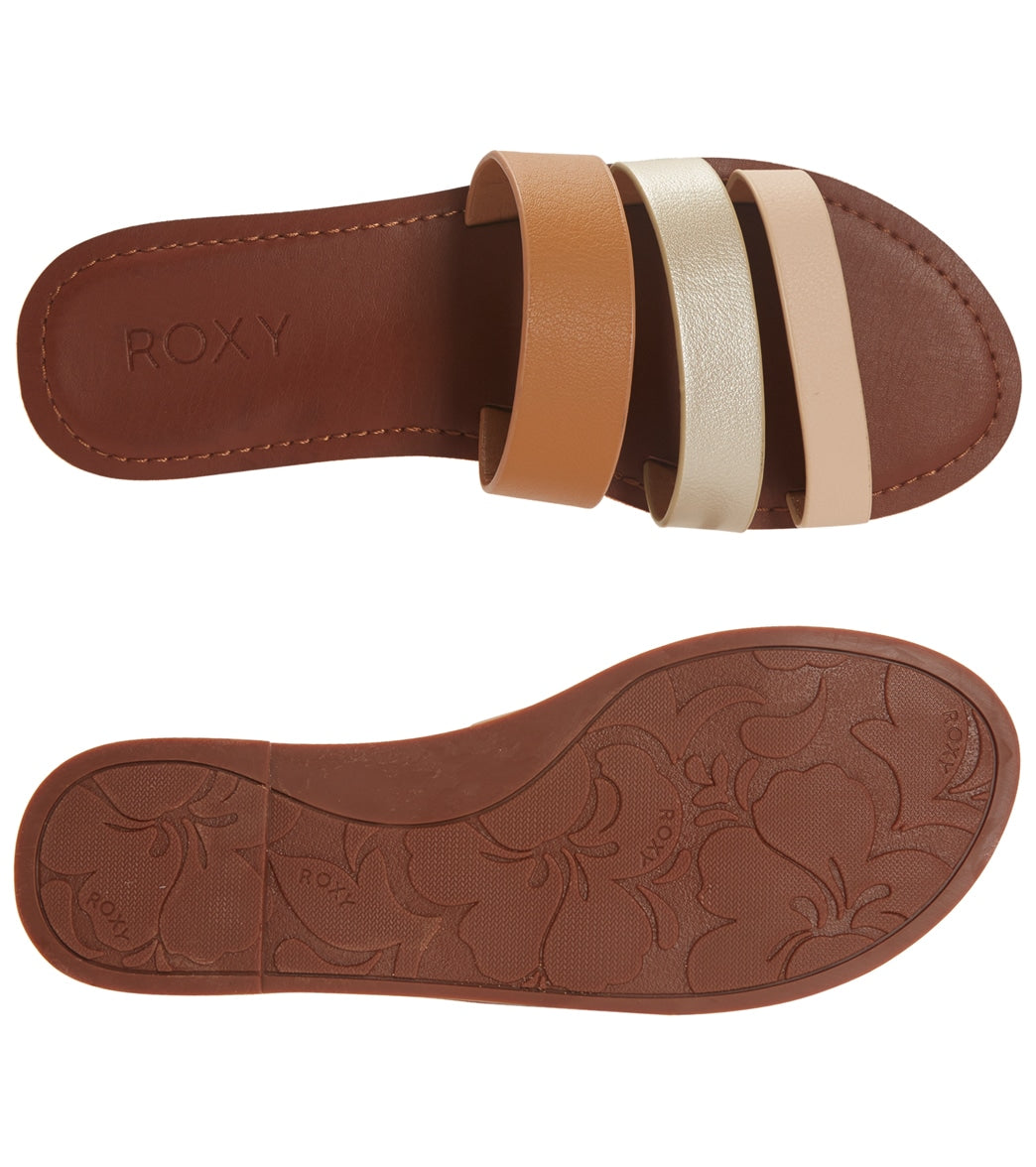Roxy Women's Wyld Rose II Multi Strap Slide