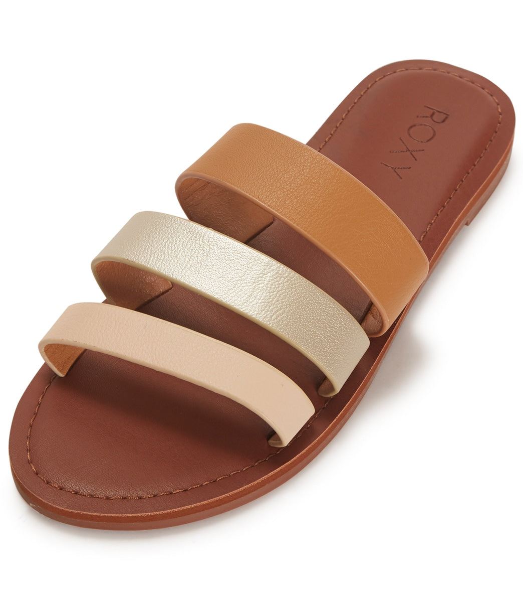 Roxy Women's Wyld Rose II Multi Strap Slide