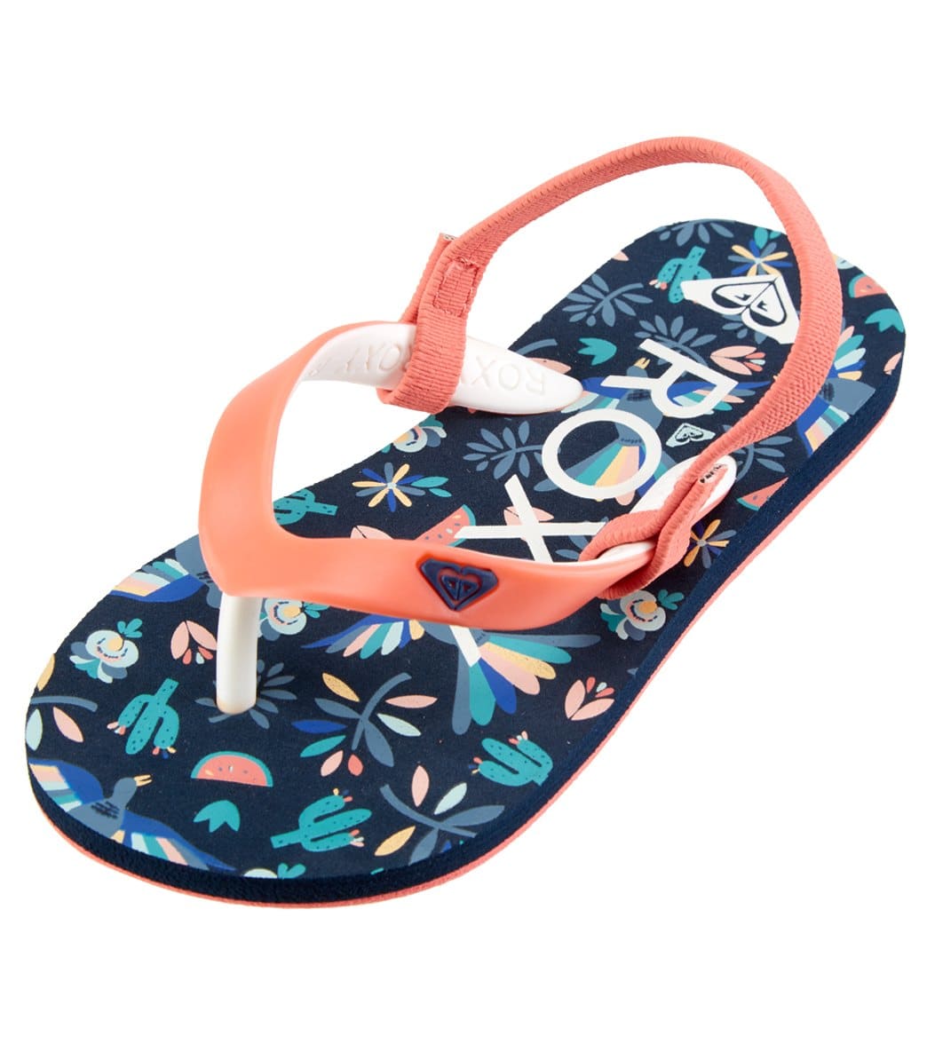 Roxy Girls' Tahiti VI Sandal (Toddler)