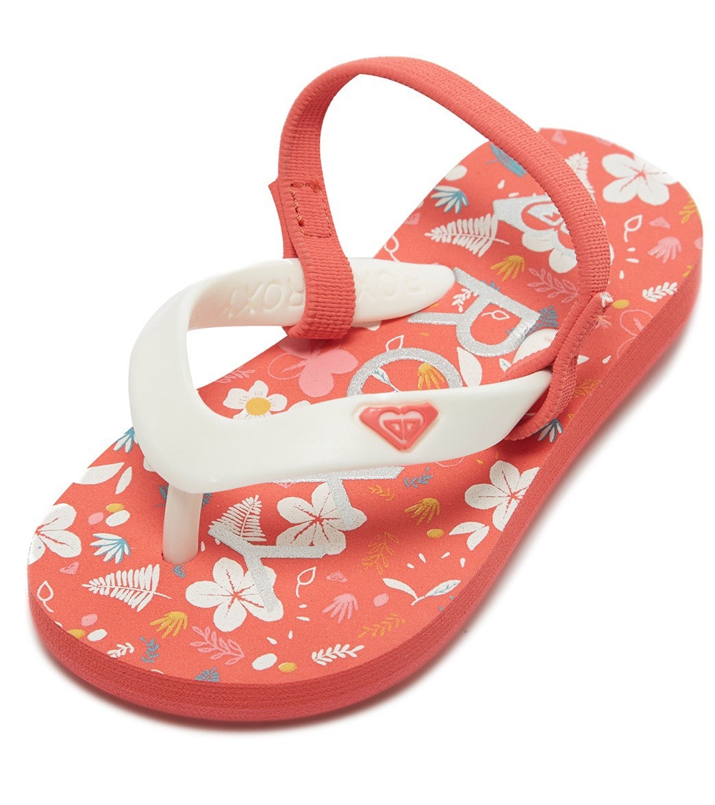 Roxy Girls' Tahiti VI Sandal (Toddler)