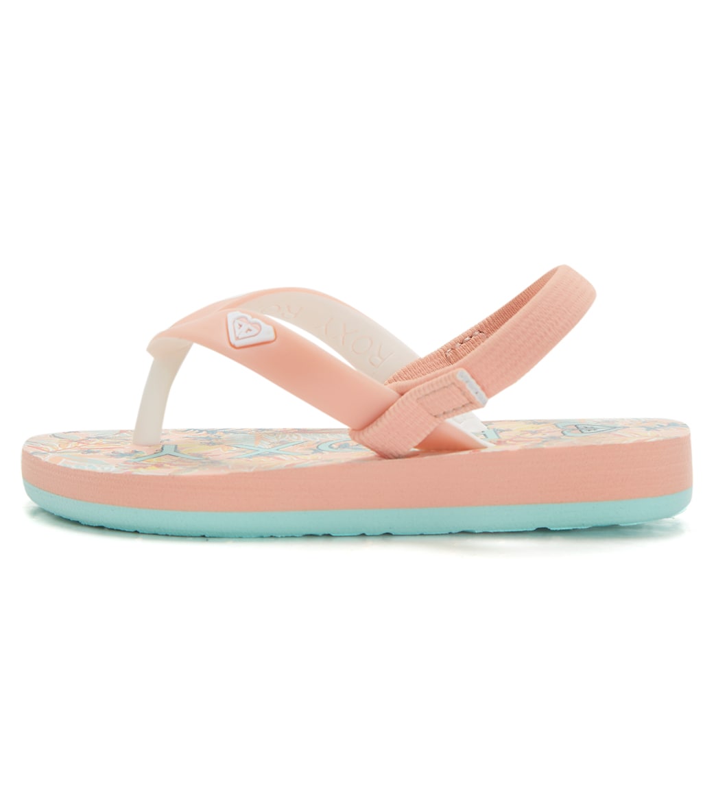 Roxy Girls' Tahiti VI Sandal (Toddler)