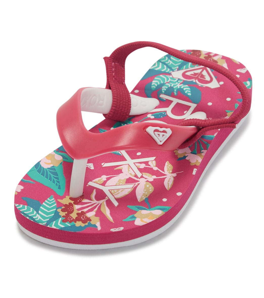 Roxy Girls' Tahiti VI Sandal (Toddler)