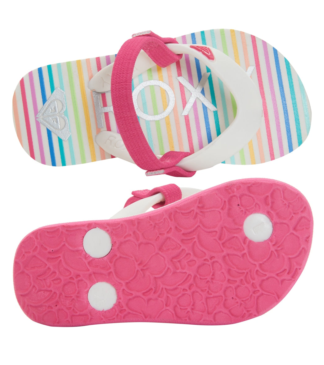 Roxy Girls' Tahiti VI Sandal (Toddler)