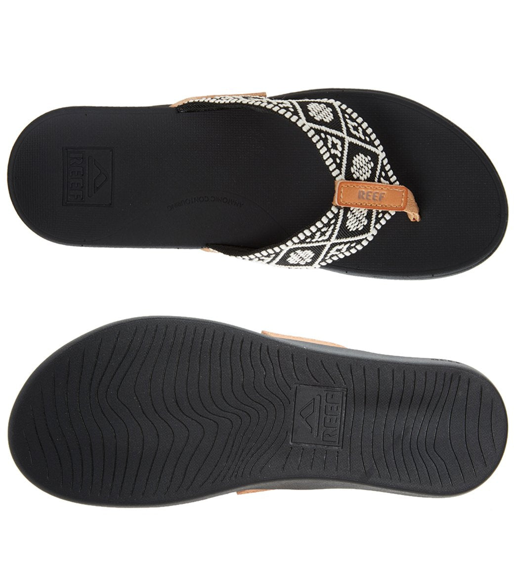 Reef Ortho-Bounce Woven Flip Flop