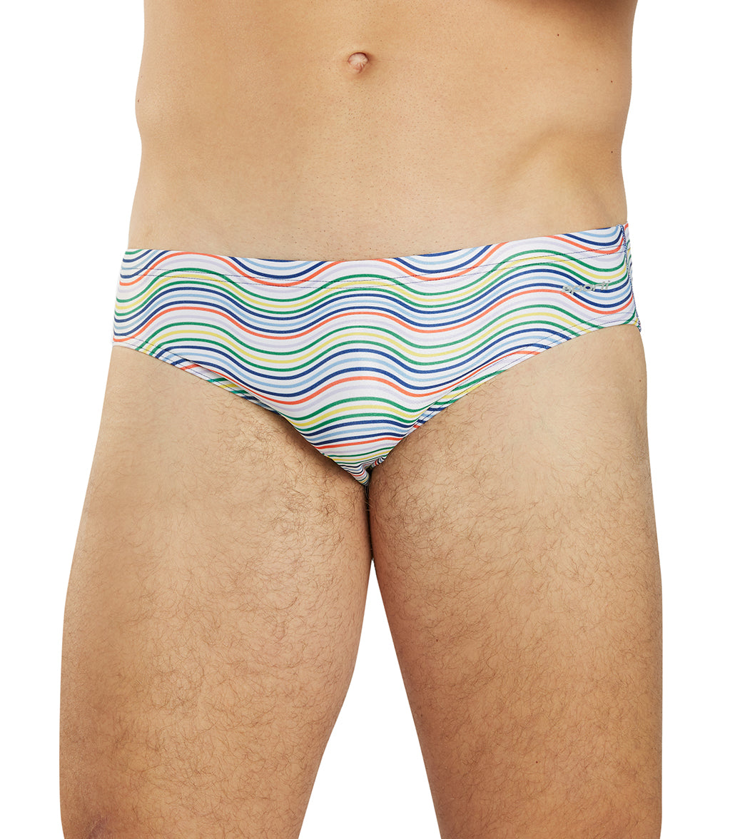 Sporti x Alex & Gretchen Walsh Tidal Taffy Brief Swimsuit (26-40)