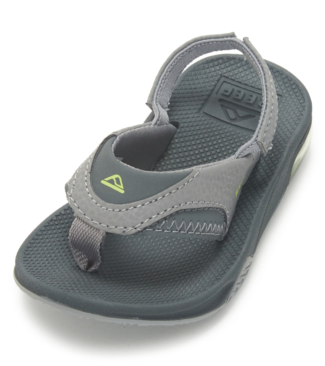 Reef Kids' Little Fanning Flip Flops (Baby, Toddler)