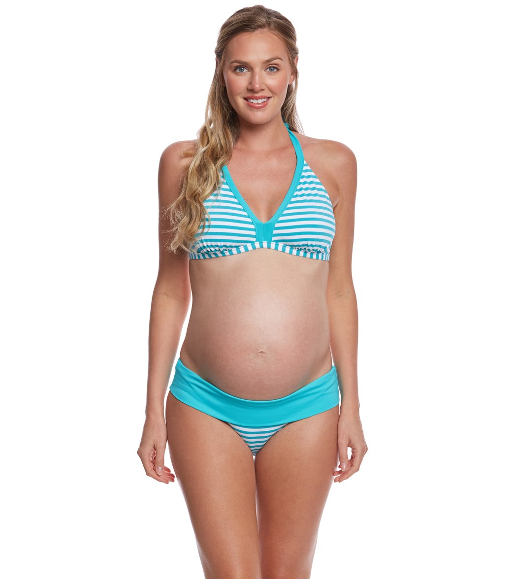 Pez D'or Maternity La Mer 3 Piece Kodak Striped Set