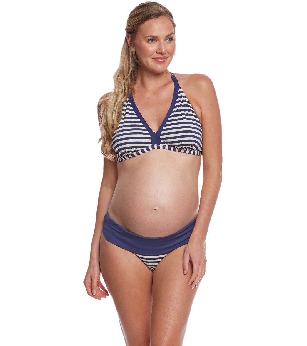 Pez D'or Maternity La Mer 3 Piece Kodak Striped Set