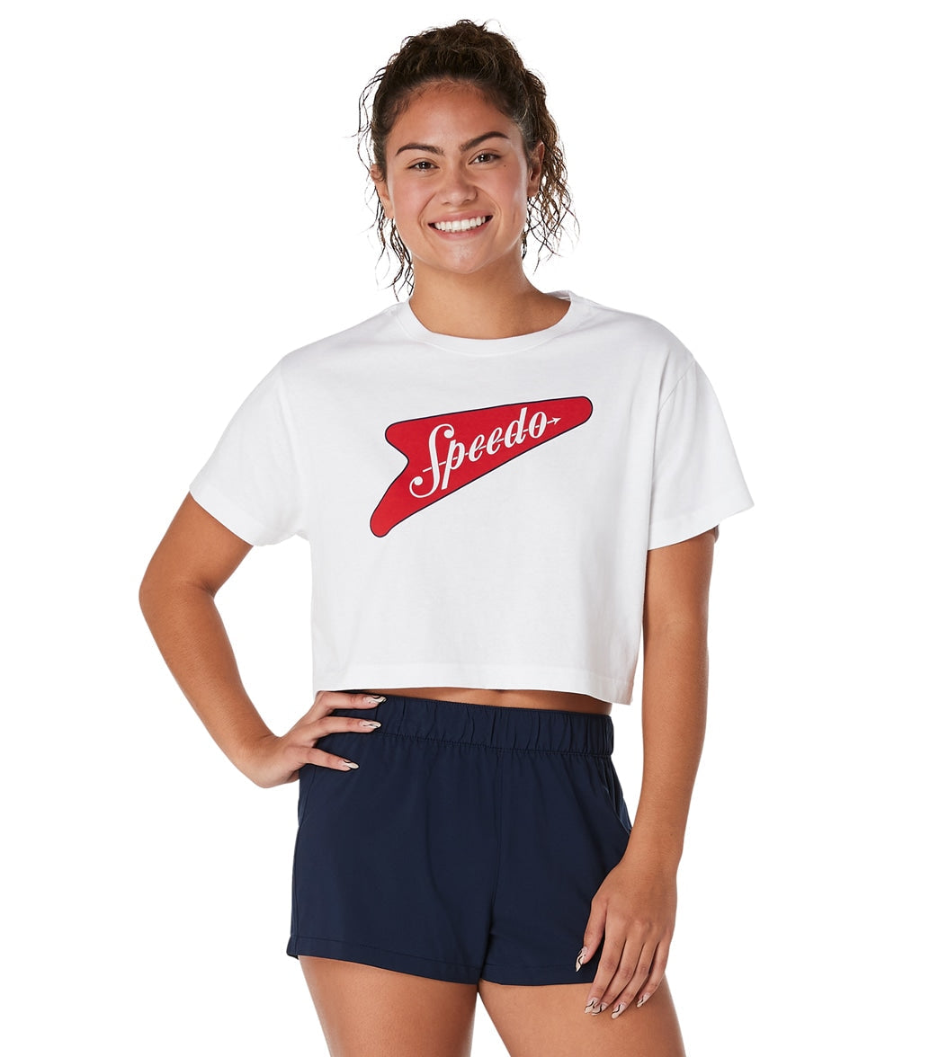 Speedo Women's Bondi Crop Tee