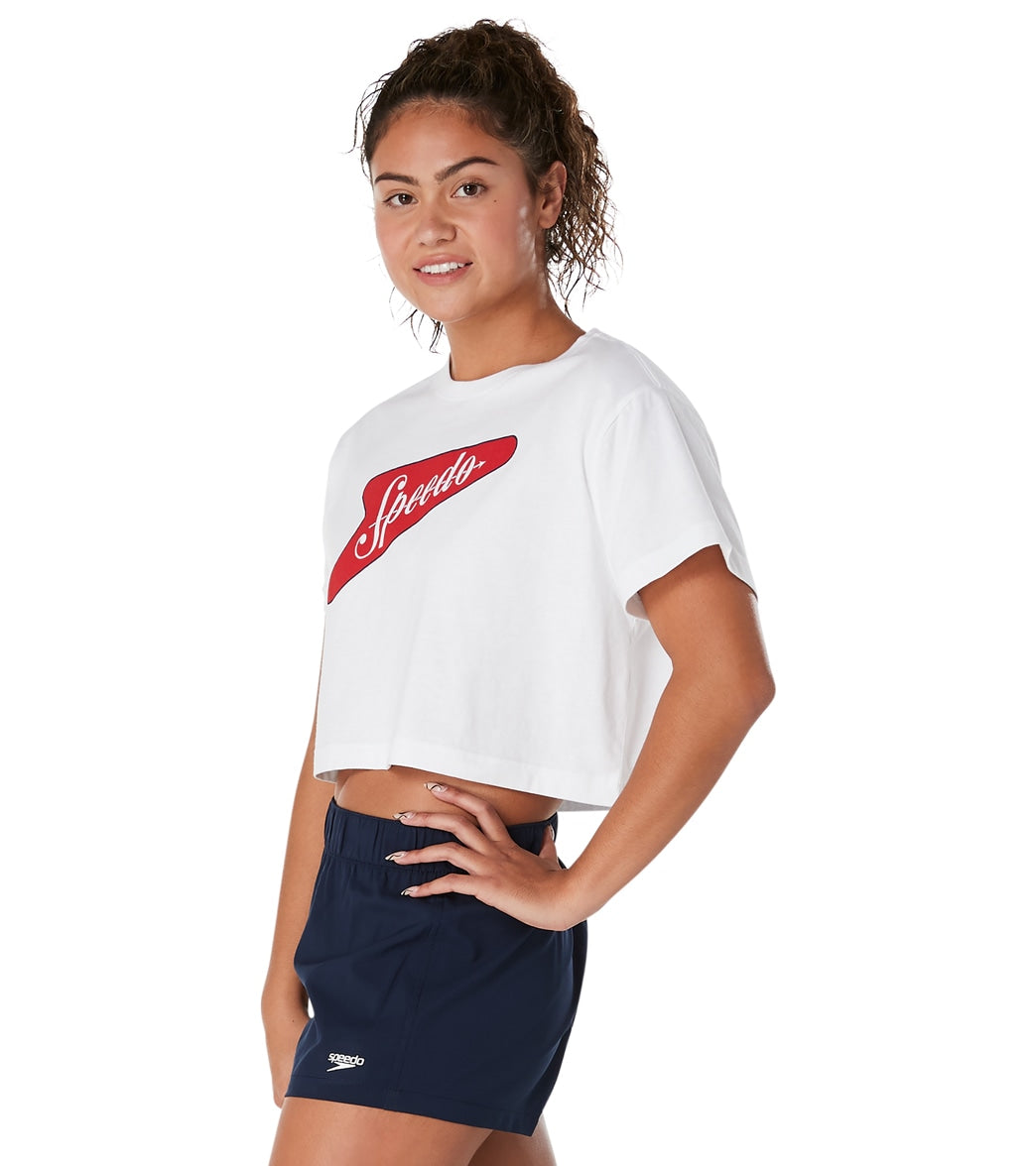 Speedo Women's Bondi Crop Tee