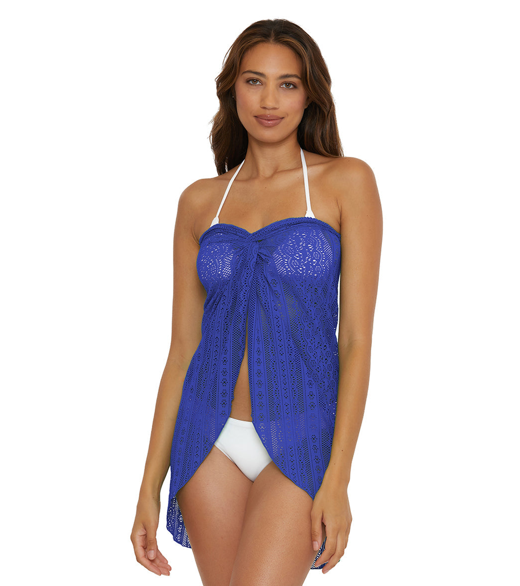 Becca Swim Women's Color Play Multi Wrap Cover Up Sarong