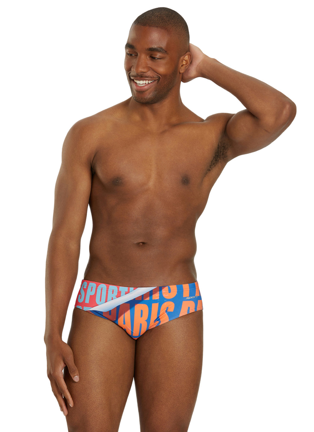 Sporti Paris Metro Pop Brief Swimsuit (26-40)