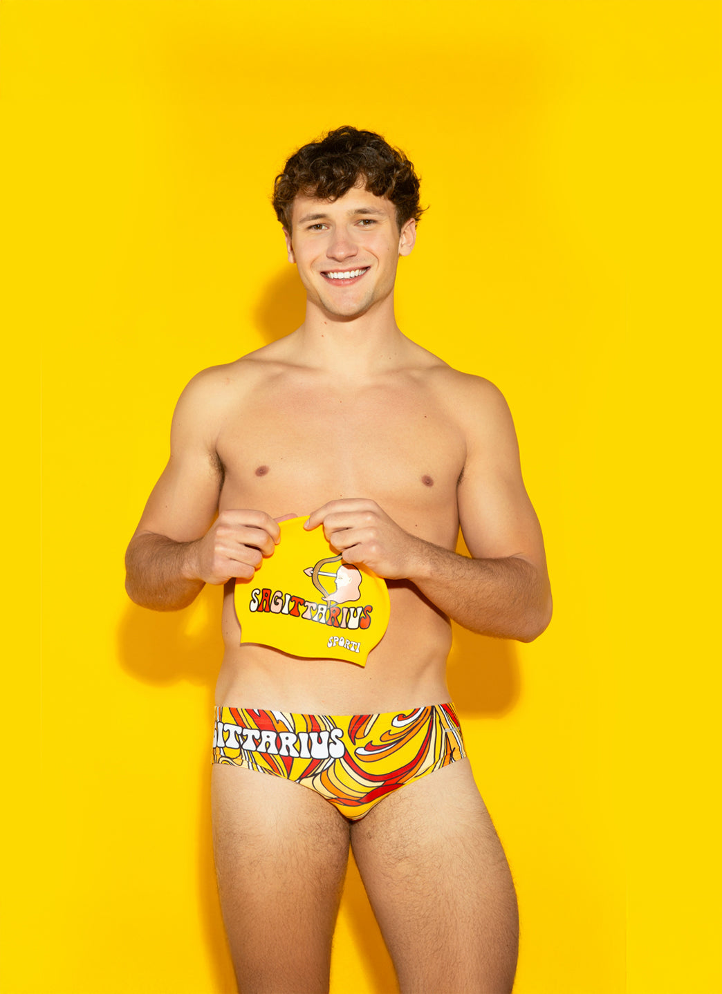 Sporti Groovy Zodiac Sagittarius Brief Swimsuit (26-40)