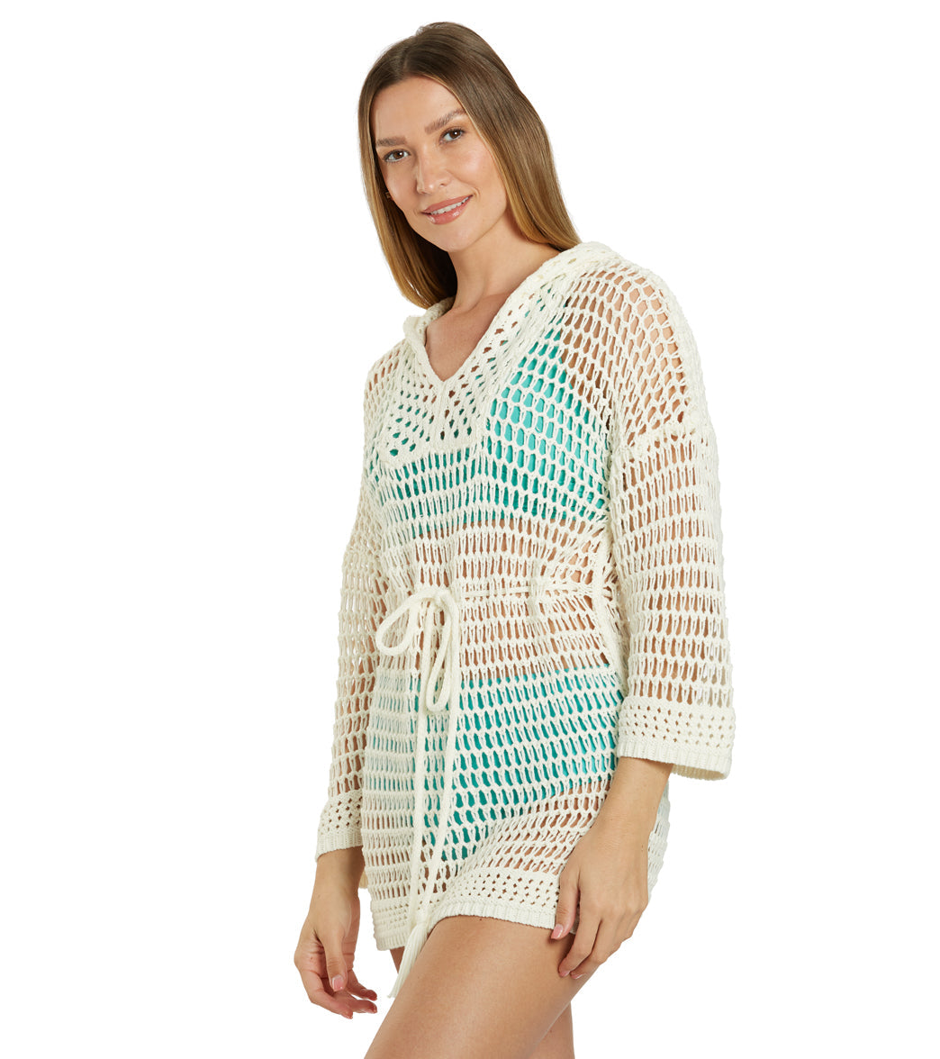 Jantzen Women's Crochet Cover Up Tunic
