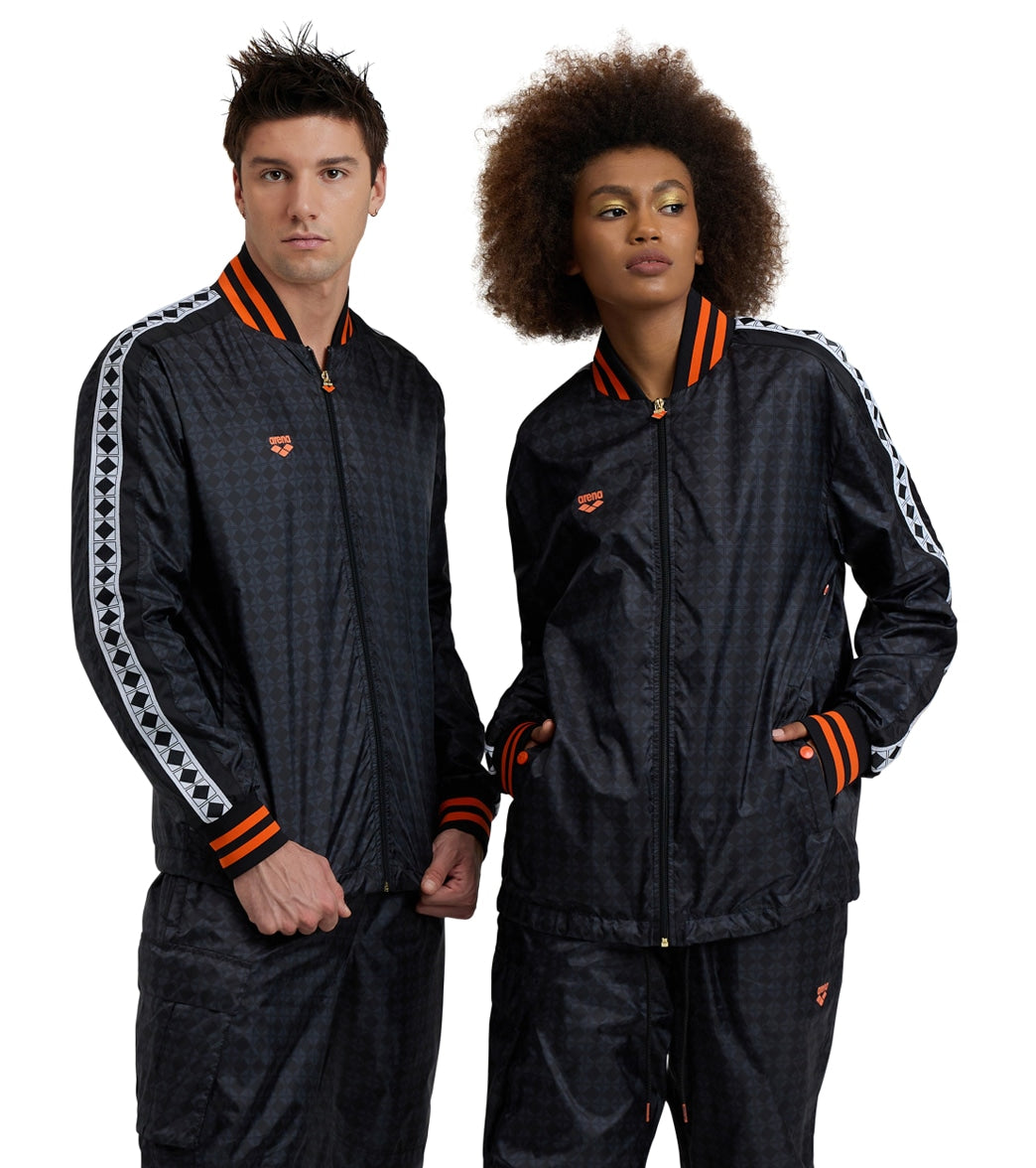 Arena Unisex 50th Anniversary Black Full Zip Jacket