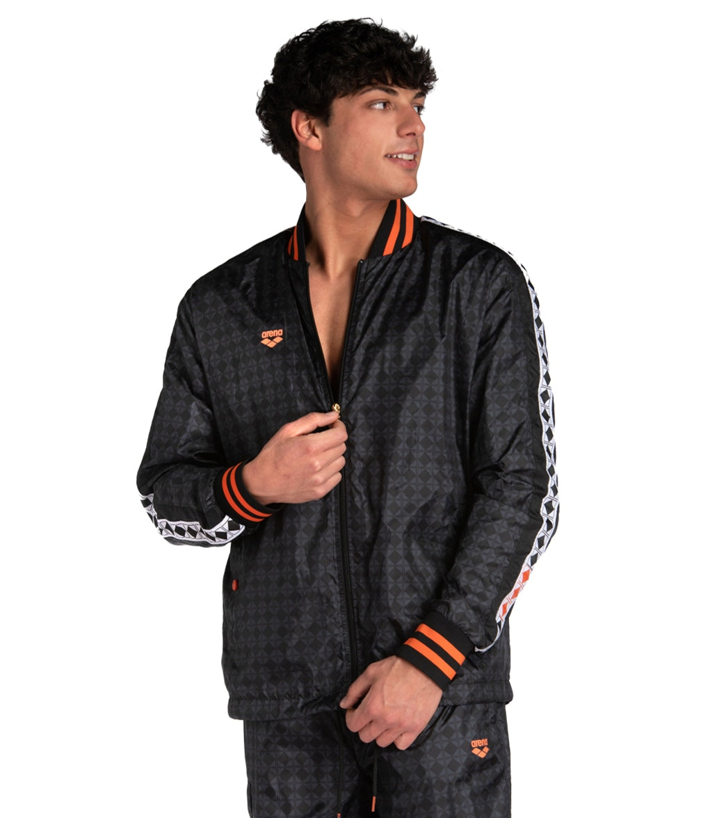 Arena Unisex 50th Anniversary Black Full Zip Jacket