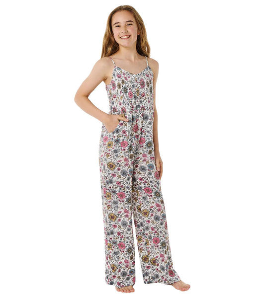 Rip Curl Girls' Hibiscus Heat Romper (Big Kid)