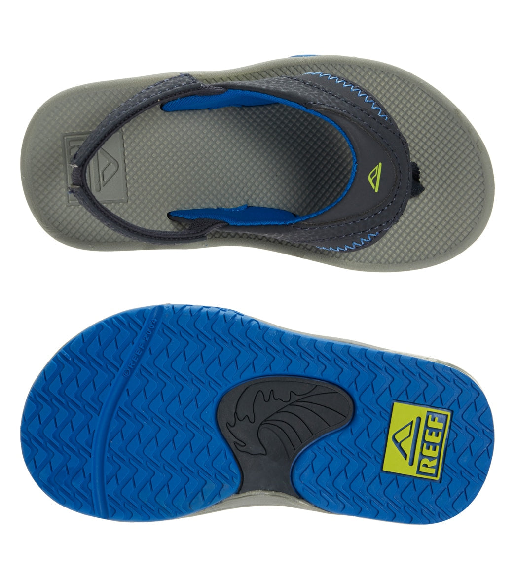 Reef Kids' Little Fanning Flip Flop  (Toddler, Little Kid)