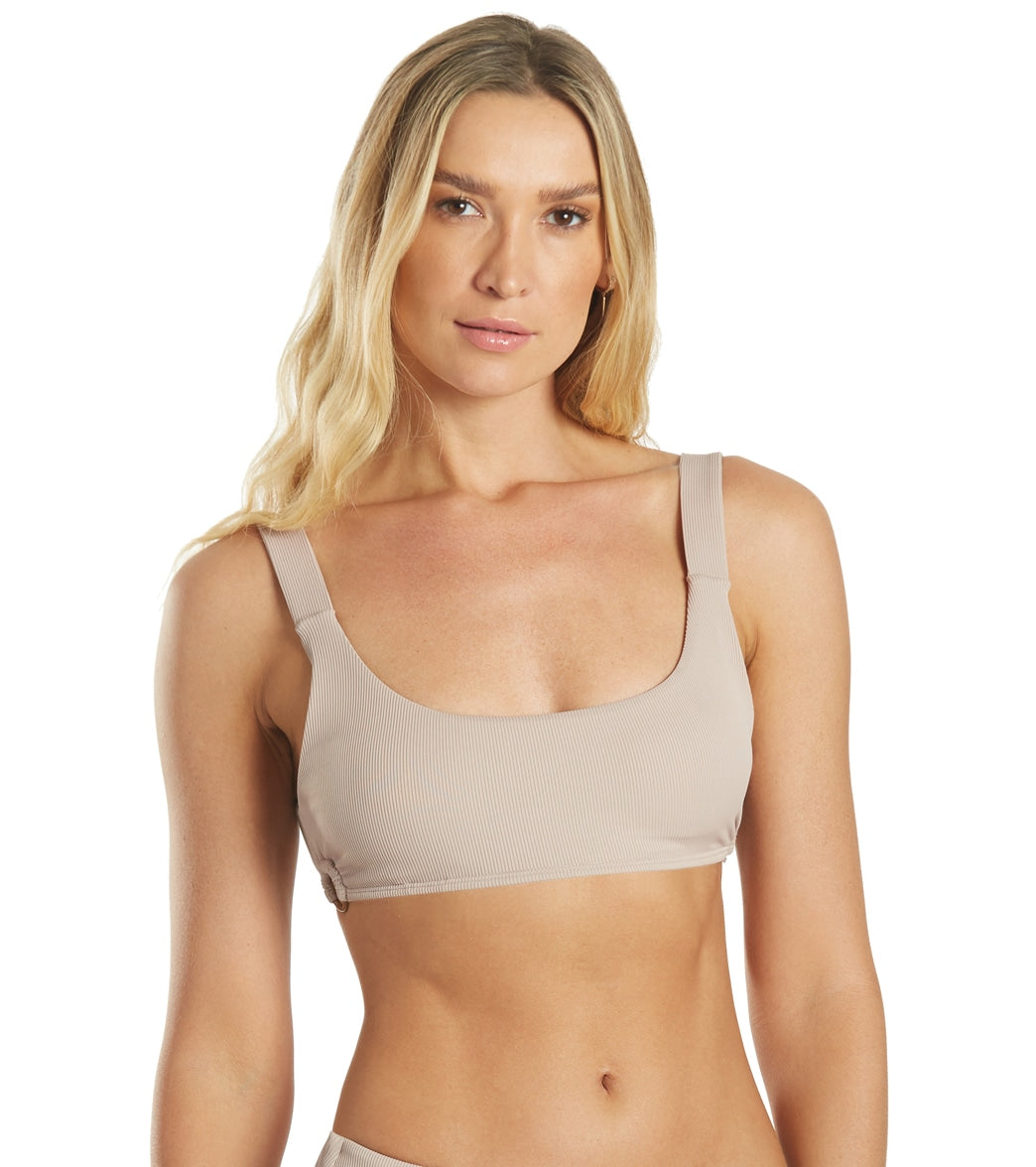 Quintsoul Women's Malibu Scoop Neck Bikini Top