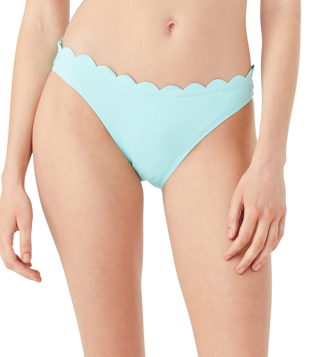 Kate Spade New York Women's Pique High Cut Bikini Bottom