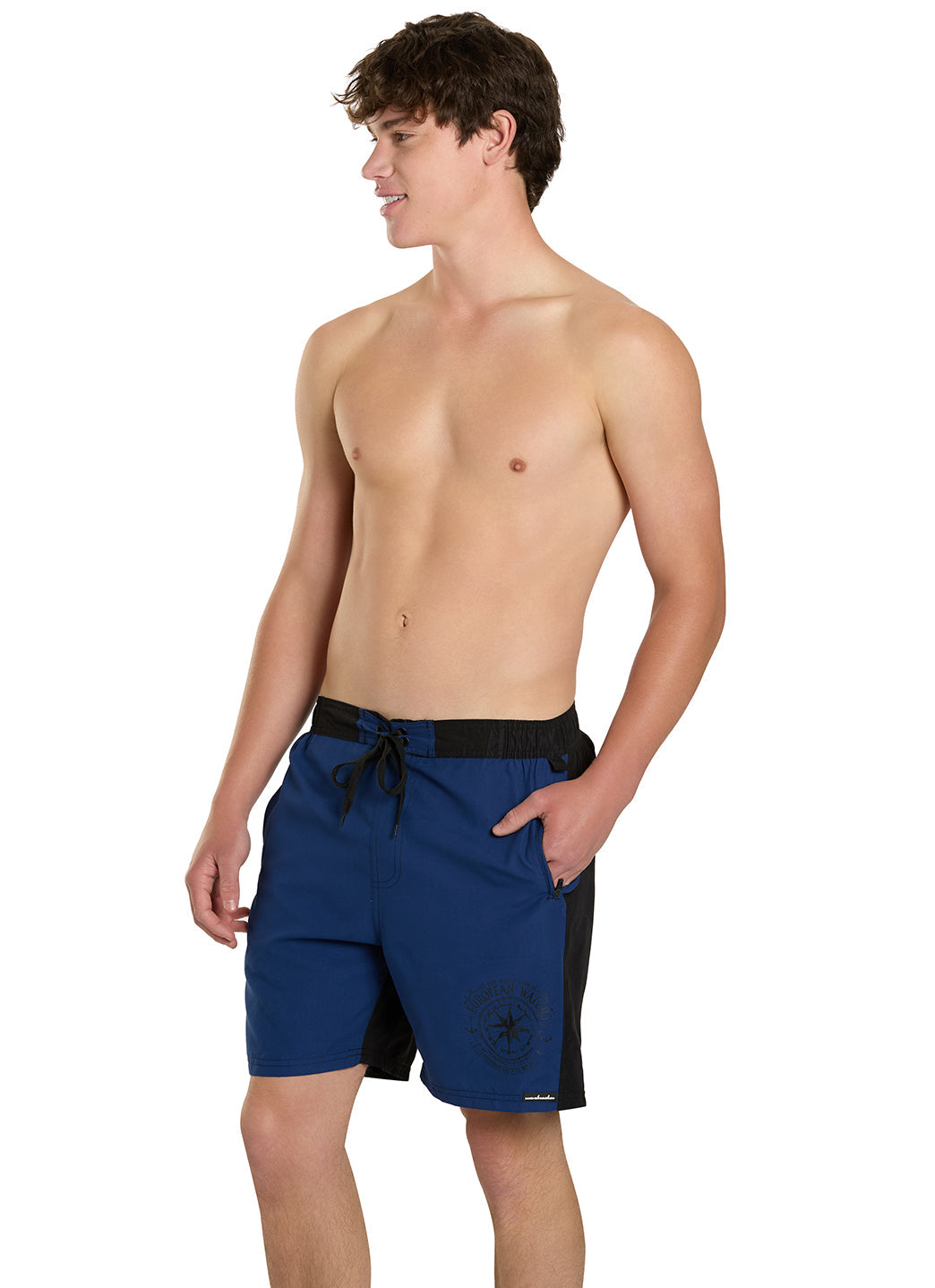Wavebreaker Men's Solid Boardshorts