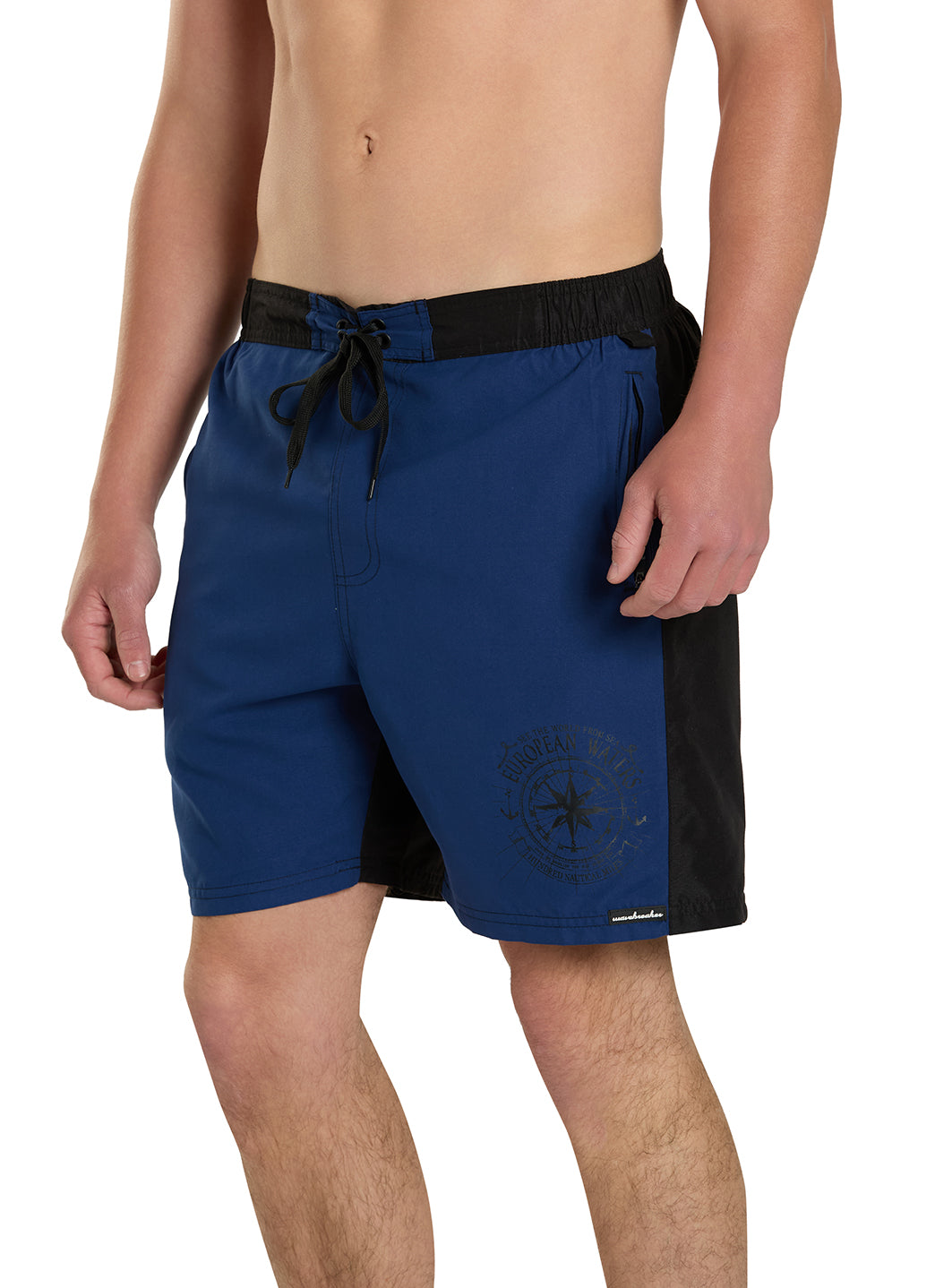 Wavebreaker Men's Solid Boardshorts