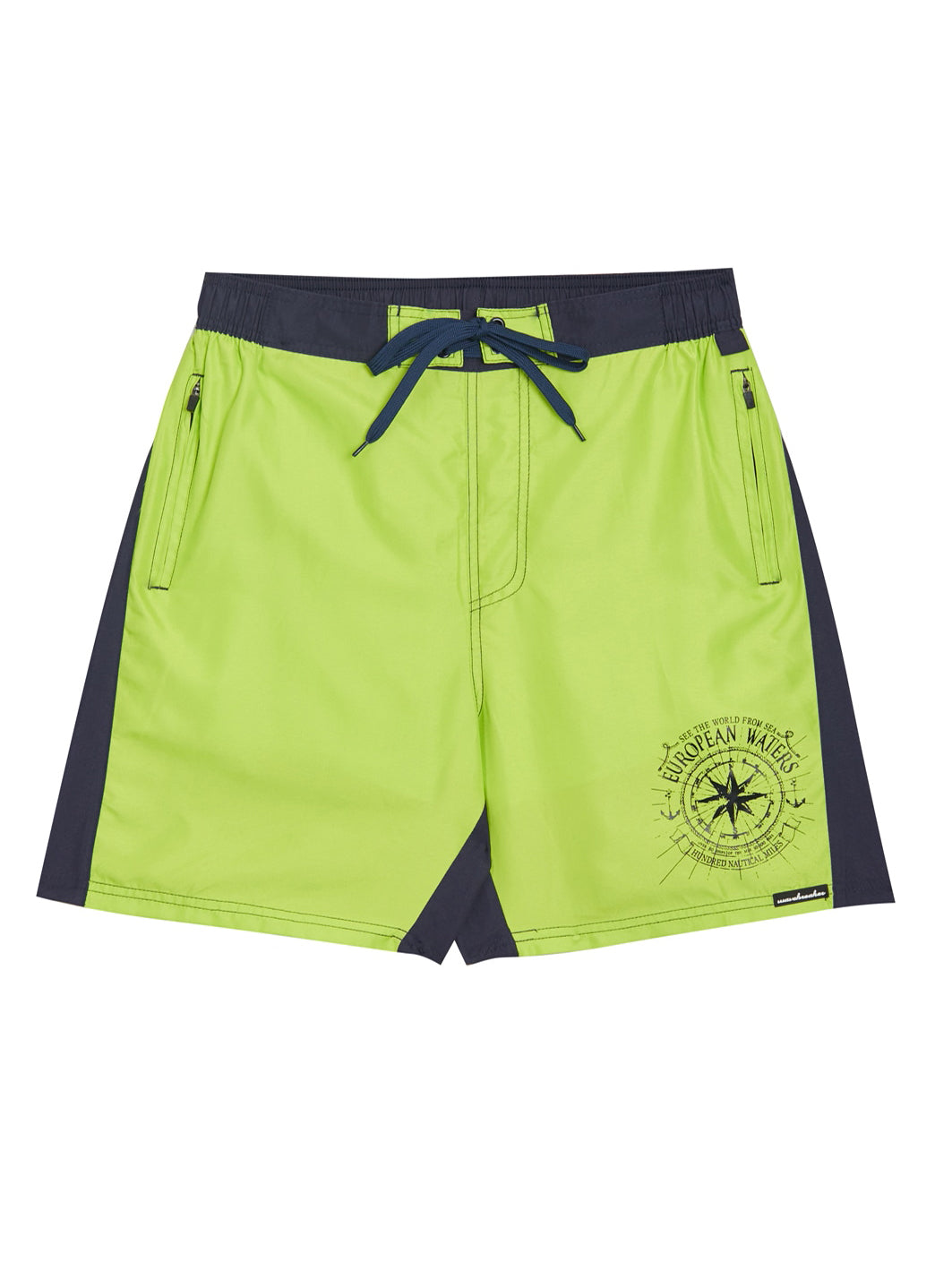 Wavebreaker Men's Solid Boardshorts