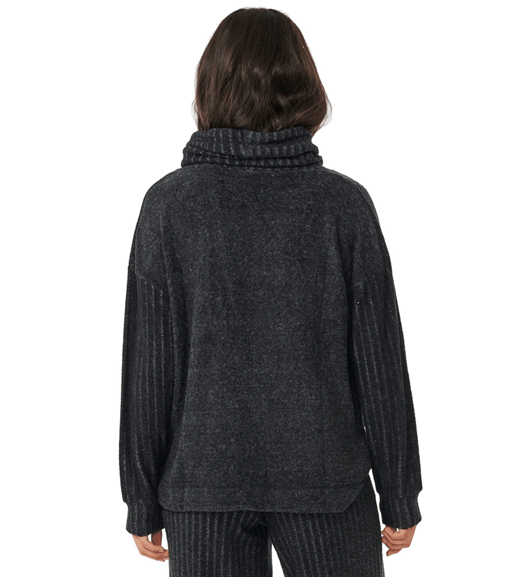 Rip Curl Women's Cosy Roll Neck II Pullover Hoodie