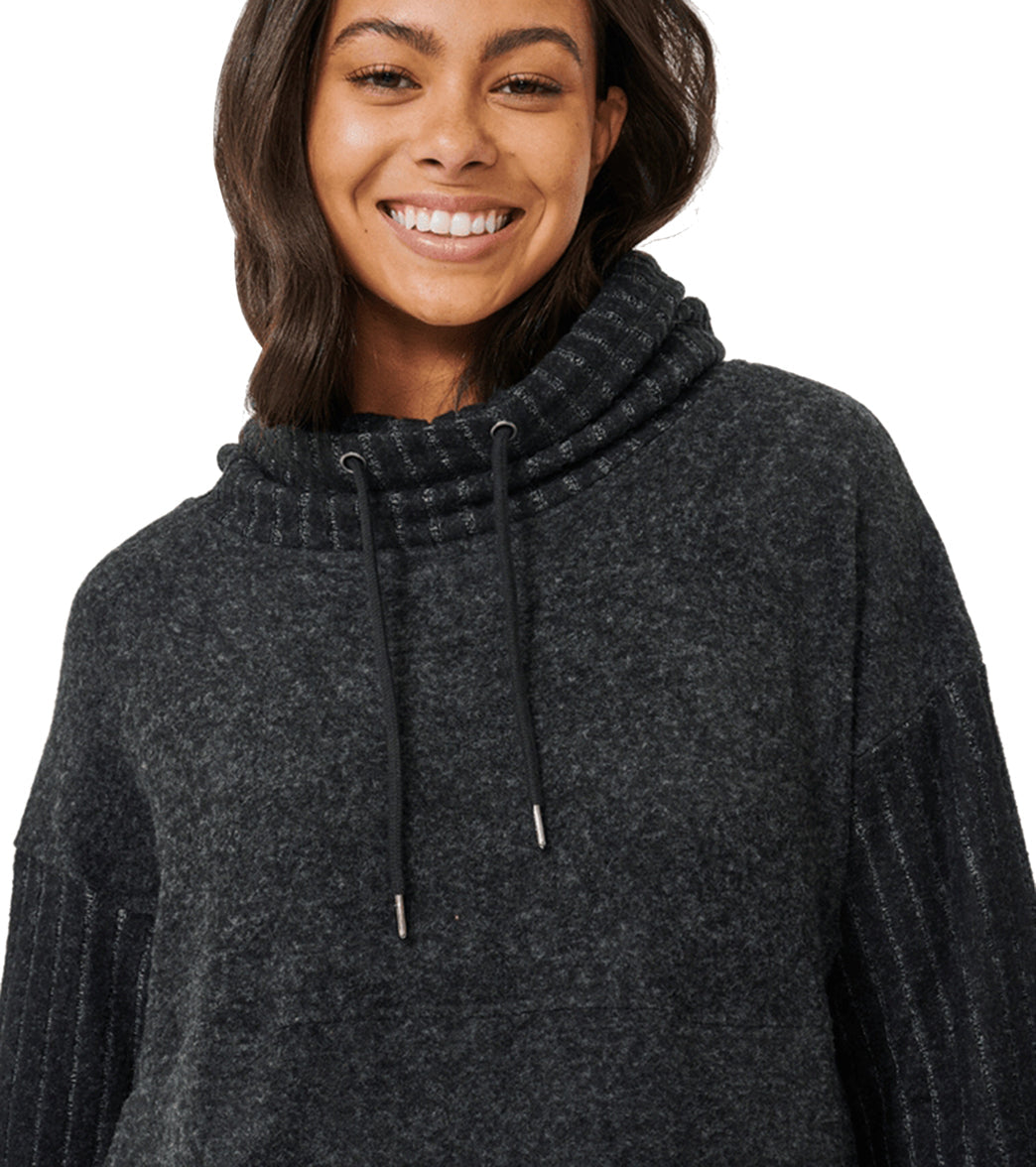 Rip Curl Women's Cosy Roll Neck II Pullover Hoodie
