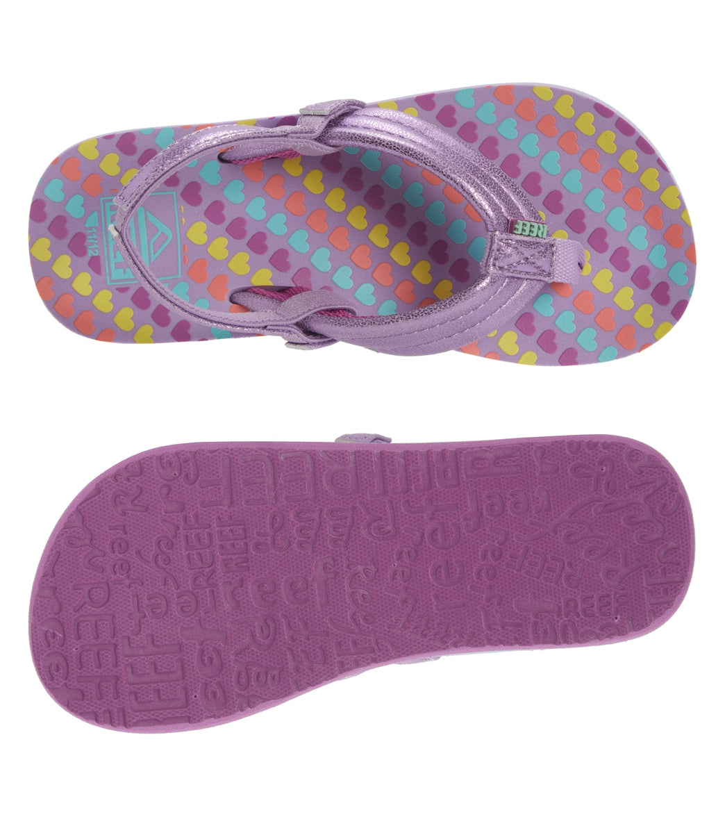 Reef Girls' Little Ahi Sandal  (Toddler, Little Kid)