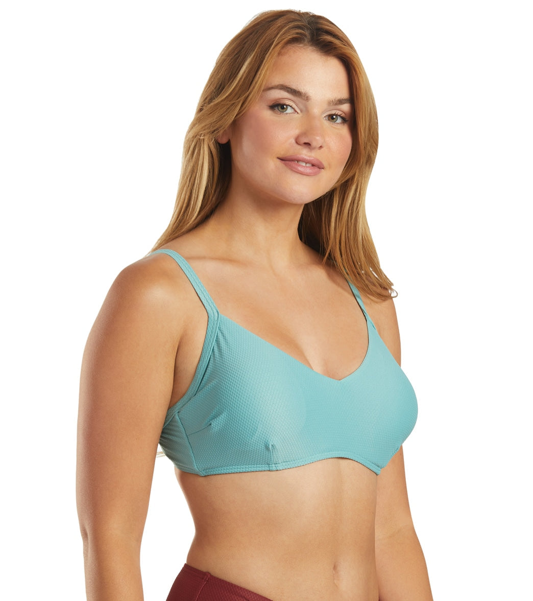 Azura Women's Azura Pique Bralette Bikini Top (DD/E Cup)