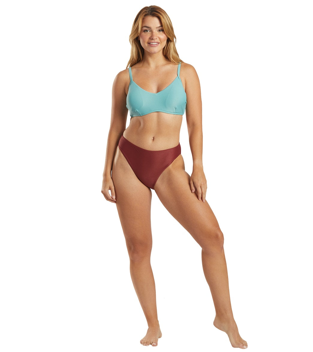 Azura Women's Azura Pique Bralette Bikini Top (DD/E Cup)