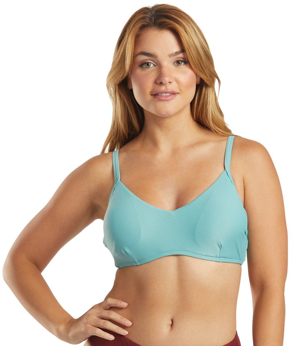 Azura Women's Azura Pique Bralette Bikini Top (DD/E Cup)