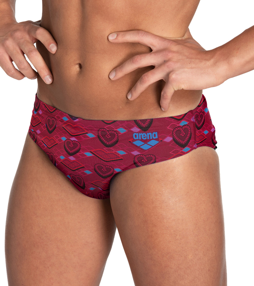 Arena Men's Happy Valentine Brief Swimsuit