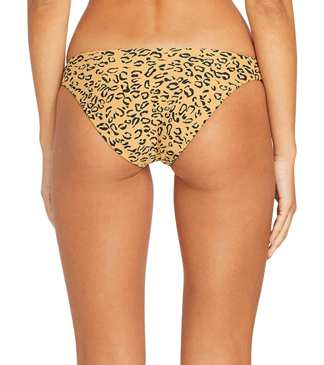 Volcom Women's Yess Leopard Hipster Bikini Bottom