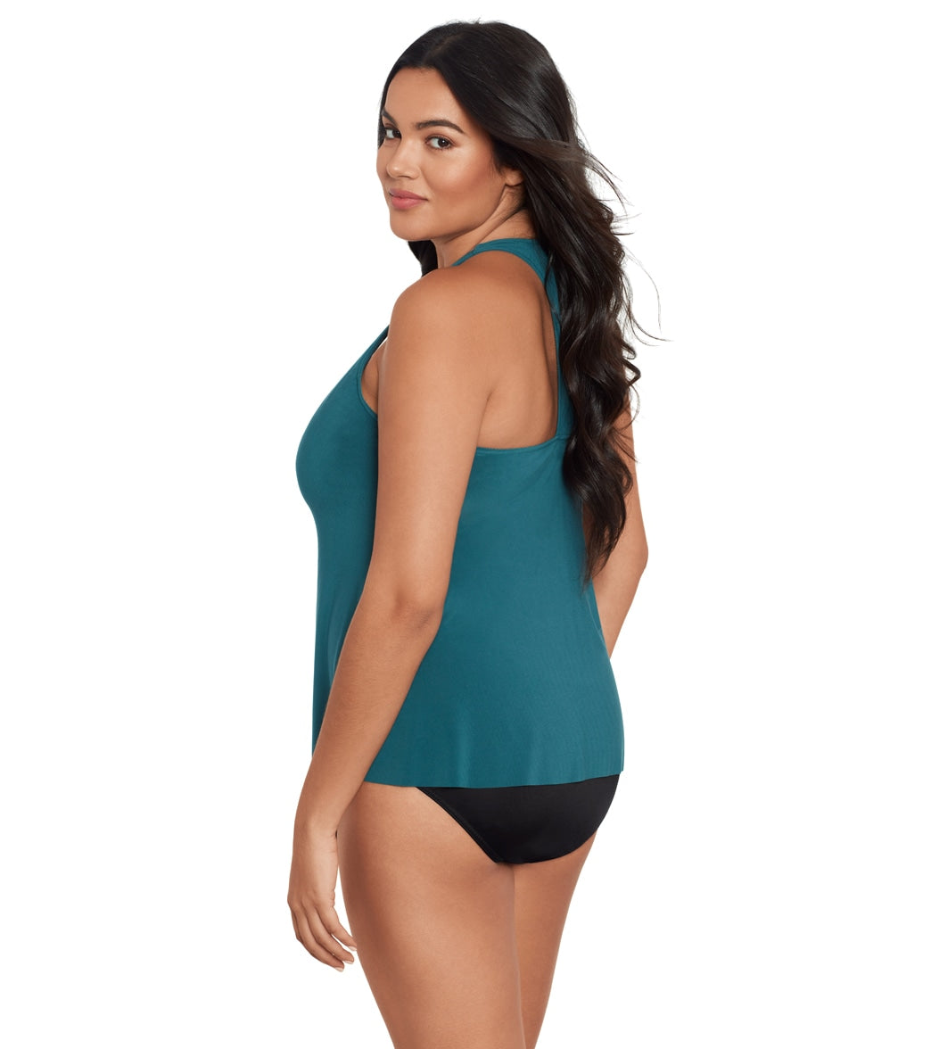 Magicsuit by Miraclesuit Plus Size Taylor Tankini Top