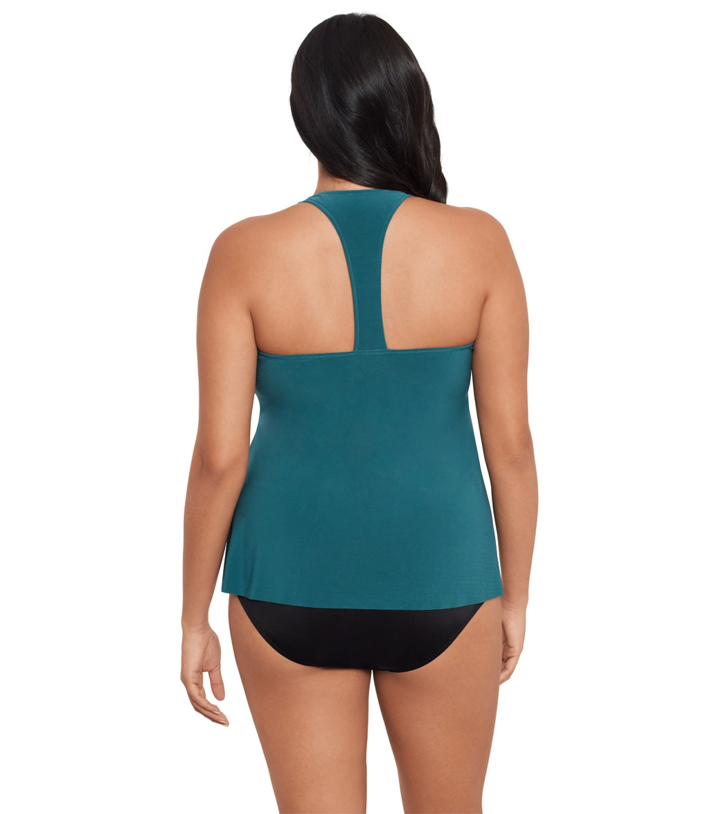 Magicsuit by Miraclesuit Plus Size Taylor Tankini Top