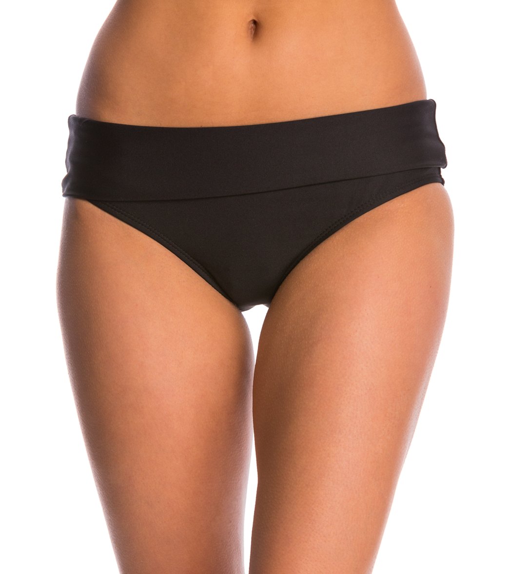 Next by Athena Good Karma Powerhouse Retro Banded Bikini Bottom