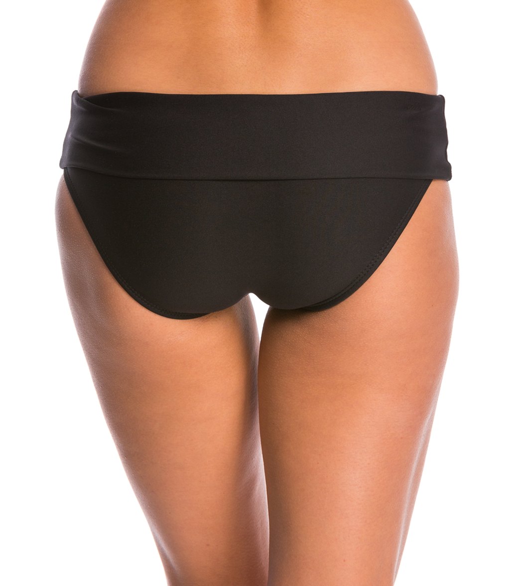 Next by Athena Good Karma Powerhouse Retro Banded Bikini Bottom