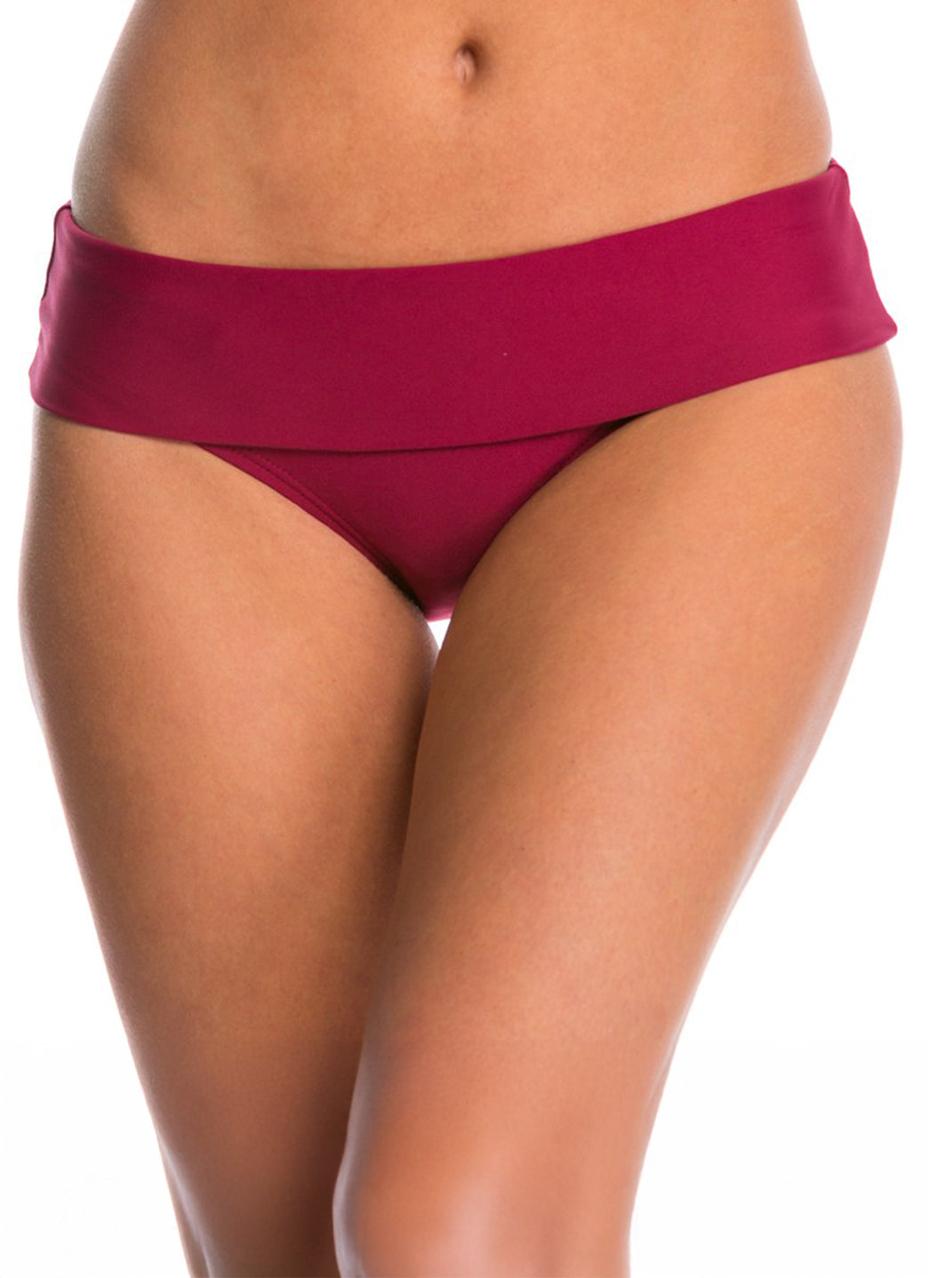 Next by Athena Good Karma Powerhouse Retro Banded Bikini Bottom