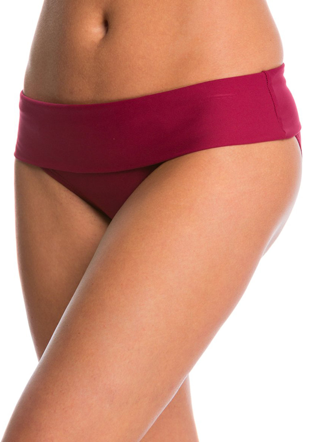 Next by Athena Good Karma Powerhouse Retro Banded Bikini Bottom